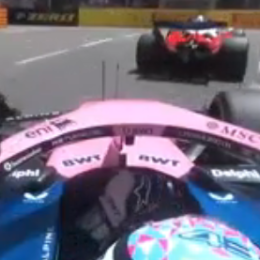 F1: el destacable gesto de Leclerc con Colapinto luego de tapar su vuelta en la FP1 en Mónaco