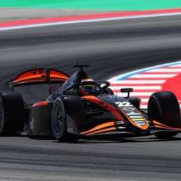 F2: Varrone voló y fue P7 en la Clasificación para la carrera Sprint de Barcelona