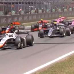 F2: ¡Comienzo difícil! Varrone tuvo problemas en la largada de la Carrera Sprint en Barcelona