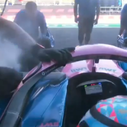 F1: el insólito momento que vivió Colapinto con un mecánico de Alpine post qualy del GP de Barcelona