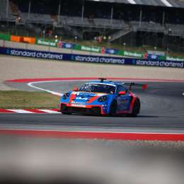 Porsche Supercup: sábado complejo para Luciano Martínez en Barcelona