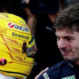 F1: el mensaje de Verstappen a Hamilton tras su primera victoria con Ferrari