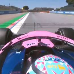F1: el momento exacto donde Colapinto comete la infracción que generó polémica y le valió una penalización