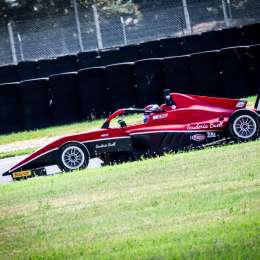 Fórmula 4 Italiana: Joaquín Rubino probó en el autódromo "Tazio Nuvolari"