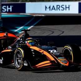 F2: Varrone remontó desde el fondo y terminó 14° en la carrera Sprint de Gran Bretaña