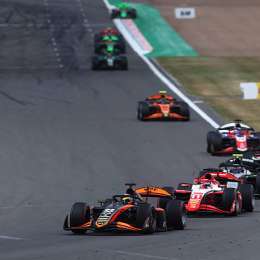 F2: Varrone hizo una gran remontada pero no le alcanzó para sumar en Silverstone