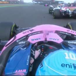 F1: la on board de Gasly que explica la furia de Colapinto en Silverstone