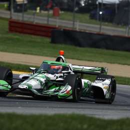IndyCar: el Juncos Hollinger Racing quedó a las puertas del podio con Rinus VeeKay en Mid Ohio