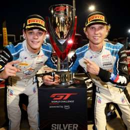 GT World Challenge Europe: Nacho Montenegro y Matisse Lismont ganaron la carrera sabatina en Misano