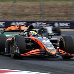 F2: Varrone sorprendió y terminó tercero en la práctica de Hungría