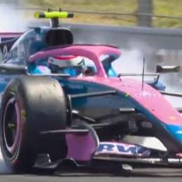 F1: la fuerte bloqueada de Colapinto en la FP3 de Hungría tras el accidente del viernes