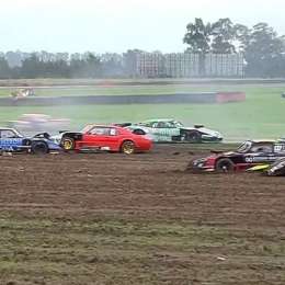 Procar 4000: largada accidentada en la final de la Clase B en San Nicolás