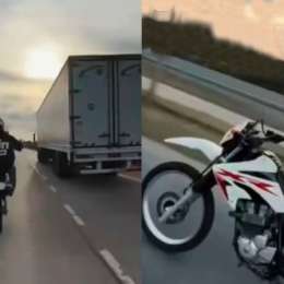 Un motociclista que realizaba maniobras de riesgo en la ruta no podrá volver a manejar hasta 2099