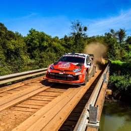 WRC: Sami Pajari lidera en Paraguay después de un viernes cambiante