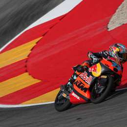 Moto3: Valentín Perrone explicó la estrategia de neumáticos tras su top 10 en Aragón
