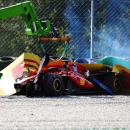 F1: el detalle clave que explica el accidente de Leclerc en Monza, ¿qué análisis hizo Ferrari?