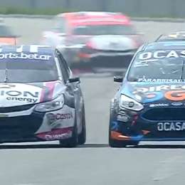 La pelea entre Canapino y Pernía en la primera serie de la Clase 3 del TN APAT