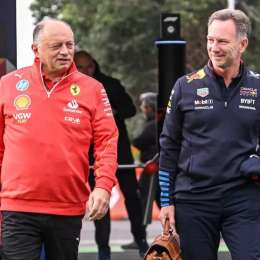 Vasseur apuntó contra Horner por su deseo de dirigir Ferrari: “Sabemos que...”