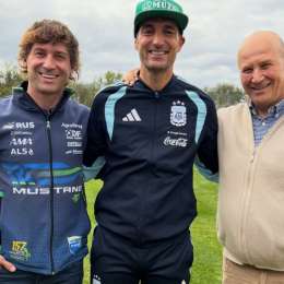 De Benedictis, sobre su encuentro con Lionel Scaloni: "Me sorprendió la humildad que tiene"