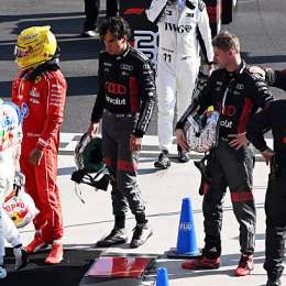 El fuerte enojo de Bortoleto con Hamilton en la FP2 del GP de Malasia: "¿Que está haciendo?"