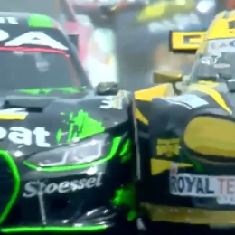 La áspera largada entre Santero y Chapur en la tercera serie del TC en San Nicolás