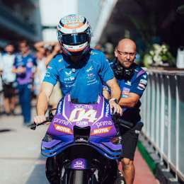 Cómo vivió Colapinto su entrada al paddock en una MotoGP: "Estuvo genial"