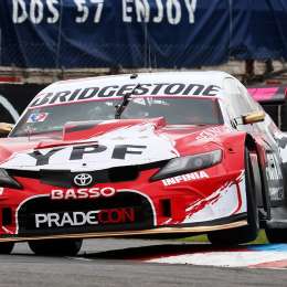 Matías Rossi dio un salto en Rosario y lideró la última práctica del TC antes de la clasificación