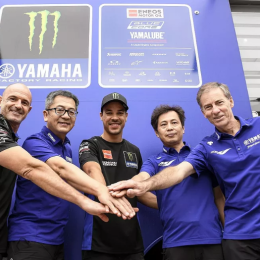 Morbidelli confirmado en el equipo oficial Yamaha