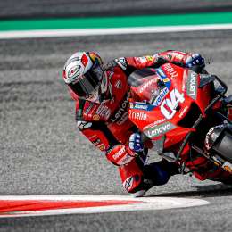 Dovizioso ganó la accidentada carrera del Moto GP en Austria