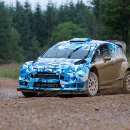 El Ford WRC 2017 salió a rodar