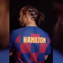 Lewis Hamilton se confiesa fan de Messi