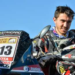 González Ferioli volvió al cuatri y se prepara para el Dakar