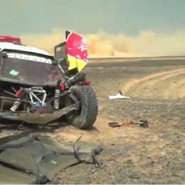 loeb se lesionó y abandonó