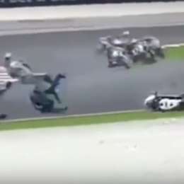 Otro accidente impresionante en Moto 3
