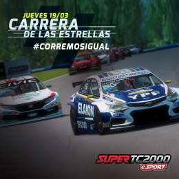eSports: El Súper TC2000 correrá igual