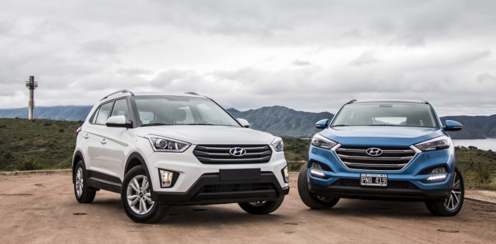 Hyundai lanzó 4 modelos para el mercado local