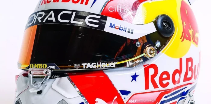 Fórmula 1: Max Verstappen con un casco especial en Austin