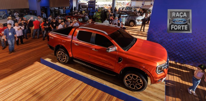 La nueva Ford Ranger fue exhibida en Brasil