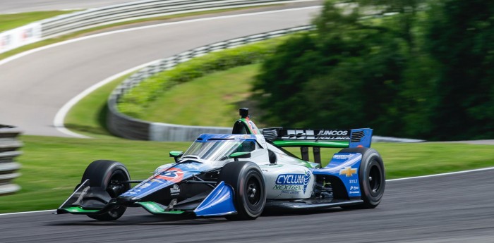 IndyCar: ¿Cómo le fue a los autos del Juncos Hollinger Racing en la clasificación de Barber Motorsports Park?