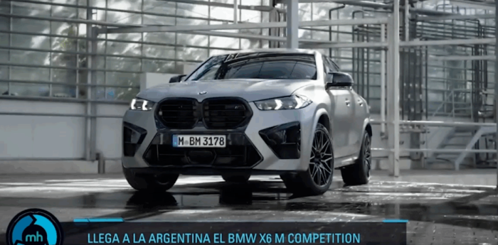 BMW X6 M Competition: la SUV más potente de la marca en Argentina