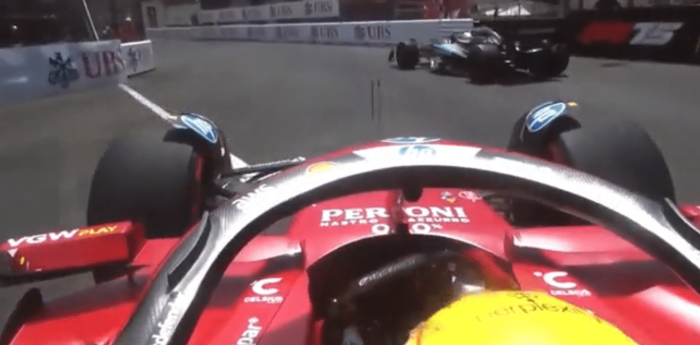 F1: ¡A bordo! Así se vivió el salto de Hamilton desde adentro de la Ferrari