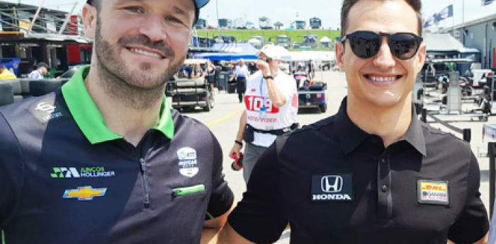 IndyCar: la referencia maradoniana de Canapino para felicitar a Palou por su triunfo en Indy500