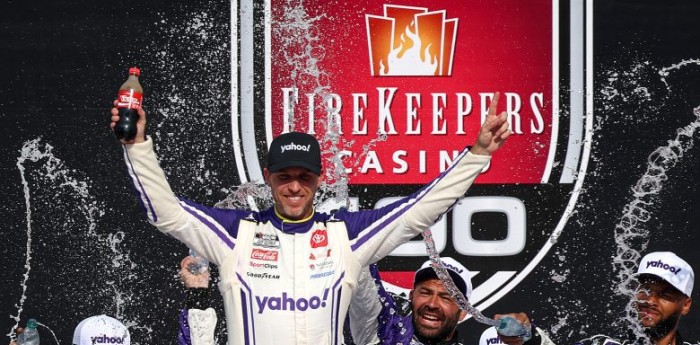 NASCAR: Denny Hamlin fue el ganador en la carrera de Michigan