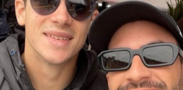 F1: Santero reveló como fue el viaje de Colapinto con Hamilton en avión