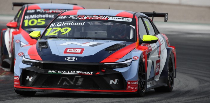 TCR World Tour: Girolami y Guerrieri en el Top 10 y abandono de Montenegro en la primera final en Valencia