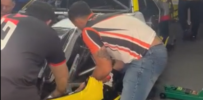 TC: el Pradecon Racing ya trabaja para recuperar el Camaro de Landa tras el duro golpe en Posadas