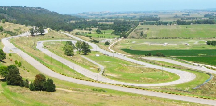 Carman y Baca supervisaron los avances de las obras en el autódromo de Balcarce