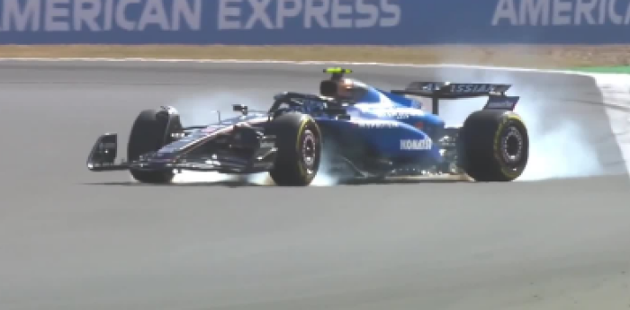 F1: el peligroso momento que protagonizó Sainz en la FP2 en Silverstone