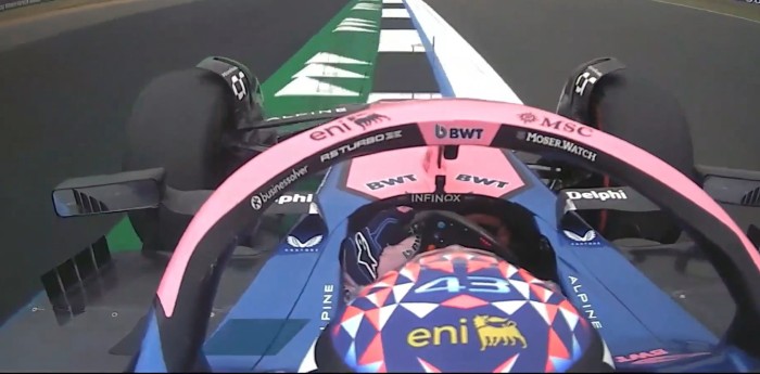 F1: así se vio el despiste de Colapinto en Silverstone desde la cámara a bordo del Alpine