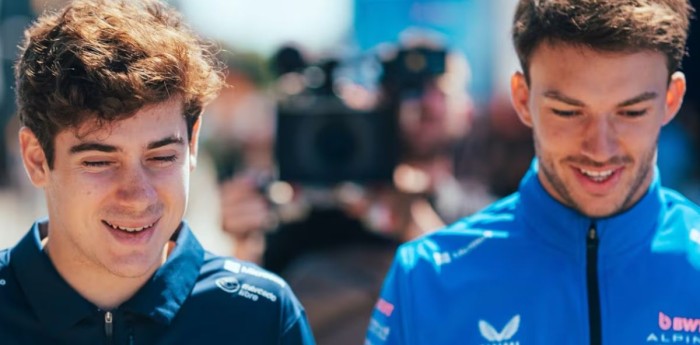 F1: “Trabajando en Enstone”, la confraternidad entre Gasly y Colapinto mientras preparan el GP de Bélgica
